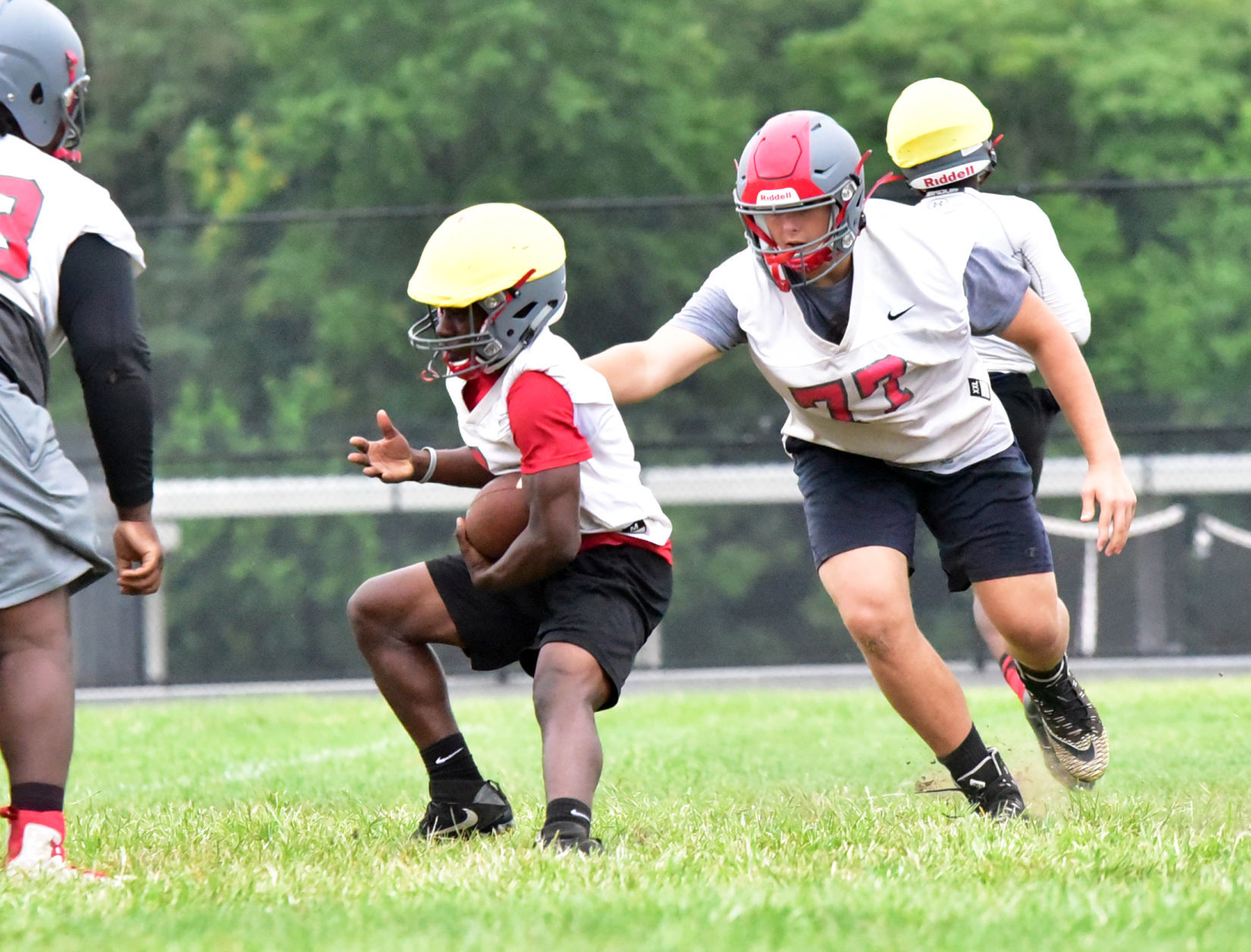 Vineland Football Practice